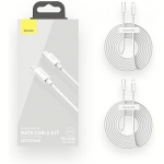 Baseus Wisdom, USB-C to Lightning, 1.5m (2psc) TZCATLZJ-02