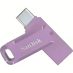 Sandisk Ultra Dual, 256GB, USB-A/C, Purple SDDDC3-256G-G46L
