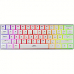 Natec Thor 660 G2 RGB biała Gateron Brown NKG-2197