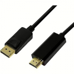 Logilink DisplayPort 1.2 to HDMI, 1m CV0126