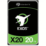 Seagate 20TB, 7200rpm, 256MB, SATAIII, EXOS X20, CMR, SE ST20000NM007D