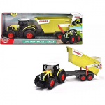 Dickie Tractor with trailer Farm 64 cm 203739004