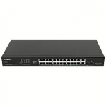 Lanberg RSFE-24P-2C-360, 24x100Mb PoE+ 2x Combo RSFE-24P-2C-360