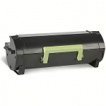 Lexmark 602HE Black High Yield Corporate Toner Cartridge (10K) for MX310dn, MX410de, MX510de, MX511de, MX511dhe, MX610de, MX611de, MX611dhe    60F2H0E