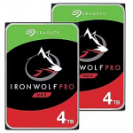 Seagate 4TB, 7200rpm, 256MB, SATAIII, IronWolf Pro, CMR, 2 Pack ST4000NT001_2