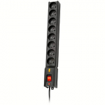 Lestar LX 810, 8 Sockets, 3m, Black 1966004055