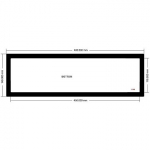 Demciflex Dust Filter Fractal Design Define R6, Bottom 1087