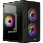 AeroCool CS-107 V2, Window, Black AEROPGSCS-107-A-V2