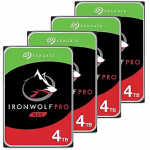 Seagate 4TB, 7200rpm, 256MB, SATAIII, IronWolf Pro, CMR, 4 Pack ST4000NT001_4