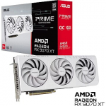 Asus Radeon RX 9070 XT, 16GB GDDR6, Prime OC White Edition PRIME-RX9070XT-O16G-WH