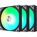 TRYX ROTA SL120 ARGB, 3-Pack, Black F-R120A-AM3M-G0K