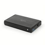 Gembird EE3-U3S-3 3.5'' enclosure for USB 3.0, Black EE3-U3S-3