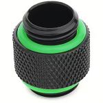 Bitspower G1/4" Matt Black Dual G1/4" Fitting BP-MBWP-C08