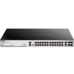 D-Link DGS-3130-30TS 24X1000BASE-T, 2X10GBASE-T, 4XSFP+ DGS-3130-30TS/SI