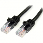 Startech CAT 5E, U/UTP, 2m 45PAT2MBK