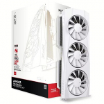 XFX Radeon RX 9070 XT, 16GB GDDR6, QuickSilver White Gaming Edition RX-97TQICKW9