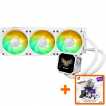 Asus TUF Gaming LC III 360 ARGB LCD, White 90RC01A2-B0EAY0