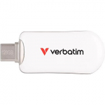 Verbatim Plectra 128GB Silver/White DHVE30229PLG