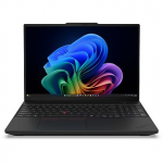 Lenovo ThinkPad T16 G5 AMD | Black | 16 " | IPS | 1920 x 1200 pixels | WUXGA | Anti-glare | AMD Ryzen AI 5 PRO | 440 | 16 GB | SODIMM DDR5 | Solid-state drive capacity 512 GB | AMD Radeon 840M Graphics | Windows 11 Pro | 802.11be | Bluetooth version  ...
