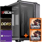 TopPC Intel Core i9 Gen14 Gaming (DDR5) TUF Gaming Powered by ASUS, Core i9-14900KF, 64GB (2x32) DDR5, 4TB NVMe Gen4, Windows 11 Pro DATK346-1460573