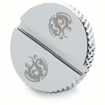 Bitspower G1/4" Silver Shining Low-Profile Stop Fitting BP-WTP-C09