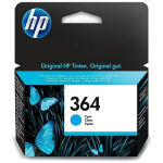 Hewlett Packard HP 364 Cyan Original Ink Cartridge CB318EE