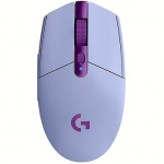Logitech G305 Lightspeed, RF Wireless, Optical, Lilac 910-006022