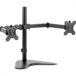 Fellowes Seasa Monitor Double Arm Desk Stand, up to 27" 8043701