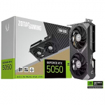 Zotac GeForce RTX 5050, 8GB GDDR6, Twin Edge (DLSS 4) ZT-B50500E-10M