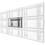 Neomounts Wall mount | LED-VW1000BLACK Videowall wall mount | 40-75 " | Maximum weight (capacity) 50 kg | Black LED-VW1000BLACK