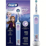 Oral-B Pro Kids 3+, Frozen, White/Blue Pro Kids 3+ Frozen
