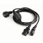 Gembird Power splitter cord (C13), 2m PC-186-ML6