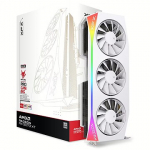 XFX Radeon RX 9070 XT, 16GB GDDR6, Mercury White OC Gaming Edition RX-97TRGBBW9