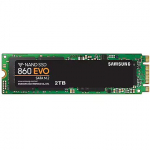 Samsung 860 EVO, 2TB, M.2 SATA MZ-N6E2T0BW