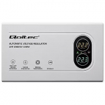 Qoltec Voltage stabilizer AVR 2000VA 1200W toroidal 50449