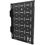 Neomounts Wall mount | AWL05-750BL AV hardware rack | Maximum weight (capacity) 10 kg | Black AWL05-750BL