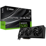 MSI GeForce RTX 5080, 16GB GDDR7, INSPIRE 3X OC BLACK (DLSS 4) 912-V531-681