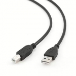 Gembird USB 2.0 t oType-B, 1m, Black CCP-USB2-AMBM-1M