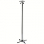 Techly Universal projector ceiling mount 110-197 cm 15 kg silver 301597