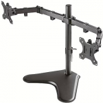 Newstar Full Motion Dual Desk Stand, 10-32" FPMA-D550DDBLACK