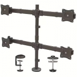 Startech Desk Mount Quad Monitor Arm, 13-27" ARMQUAD