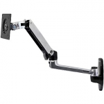 Ergotron LX Wall Mount Monitor Arm, up to 34" 45-243-026