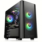 Thermaltake V150, Tempered Glass, Black CA-1R1-00S1WN-00