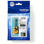Brother LC-421XLVAL B/C/M/Y BLISTER DCP-J1050DW/J1140DW/MFC-J1010DW LC421XLVAL
