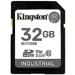 Kingston Industrial, SDHC, 32GB, UHS-I, U3, V30 SDIT/32GB