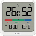 Savio Temp./humidity sensor SAVIO CT-01/W white SAVCT-01/W