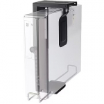 Neomounts CPU-D075BLACK/LK CPU holder | Adjustable Height | Maximum weight (capacity) 10 kg | Black CPU-D075BLACK/LK