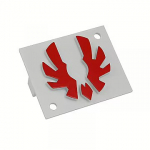 Bitfenix Logo for Shinobi Midi-Tower, Red BFC-SNB-150-RLOG-SP