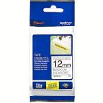 Brother TZe-S131 Strong Adhesive Laminated Tape Black on Clear, TZe, 8 m, 1.2 cm TZES131