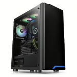 Thermaltake H100, Tempered Glass, Black CA-1L4-00M1WN-02